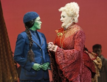 Wicked Amanda Harrison and Maggie Kirkpatrick as Elphaba and Morrible