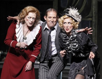 Nancye Hayes, Todd McKenney, Chloe Dallimore in Annie 2012. Nancye Hayes, Todd McKenney, Chloe Dallimore in Annie 2012.