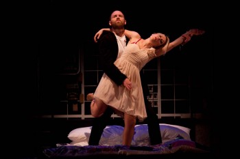 Cora Bissett and Matthew Pidgeon. Image by Lisa Tomasetti Cora Bissett and Matthew Pidgeon. Image by Lisa Tomasetti