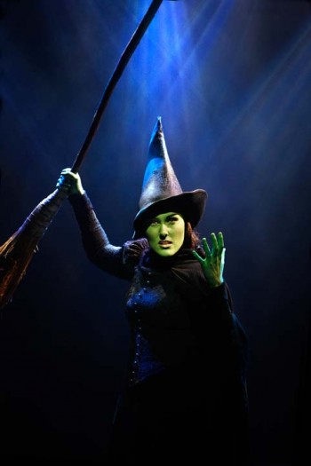 Jemma Rix as Elphaba in Wicked Jemma Rix as Elphaba in Wicked
