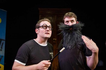 Gary-Trainor_Jesse-Briton_Potted-Potter Gary Trainor and Jesse Briton in Potted Potter
