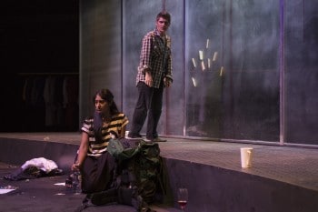 Ansuya Nathan and Nick Pelomis. Photography by Sofia Calado.
