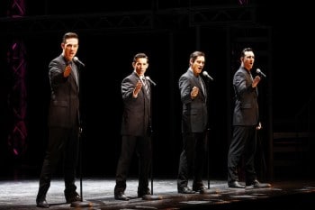 Declan Egan, Jeff Madden, Anthony Harkin and Glaston Toft. Jersey Boys Declan Egan, Jeff Madden, Anthony Harkin and Glaston Toft. Jersey Boys