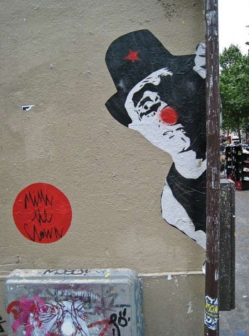 Mimi the clown. Image by Sharon Mollerus Mimi The Clown