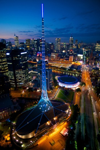Arts Centre Aerial. Image supplied.