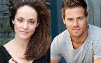 Lucy Maunder and Stephen Mahy will star as Rizzo and Kenickie in Grease Lucy Maunder and Stephen Mahy will star as Rizzo and Kenickie in Grease