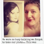 Virginia Gay and Marika Aubrey. Selfie