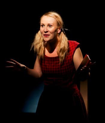 Miranda Pike in Girl In The Goldfish Bowl. Photo by Michael Errey.