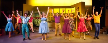 Northern Light Theatre Company's production of Little Shop Of Horrors. Image supplied