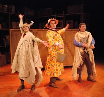 Patch Theatre's Mr McGee and the Biting Flea. Image supplied