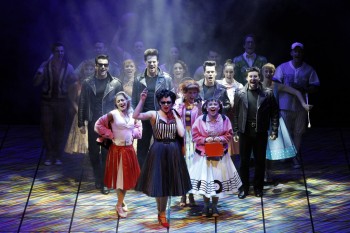 Grease, Australian Cast. Photo by Jeff Busby.