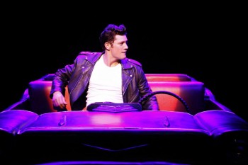 Rob Mills as Danny in GREASE. Image by Jeff Bubsy
