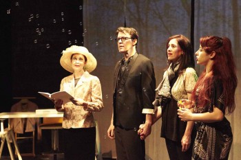 Lifeforce in performance at the Sydney Fringe Festival.