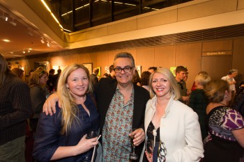 Jenny Parsons, David Sefton and Amanda Sefton-Hogg Photo: Ben McPherson