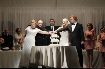 Susan Bullock as Brünnhilde, Barry Ryan as Gunther, Daniel Sumegi as Hagen, Sharon Prero as Gutrune & Stefan Vinke as Siegfried.
