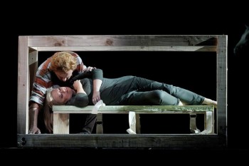 Stefan Vinke as Siegfried & Susan Bullock as Brünnhilde.
