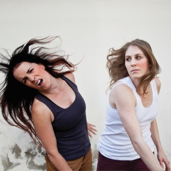 Laura Boynes and Jacqui Claus Photo: Sarah Rowbottom