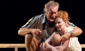 Bryan Brown and Alison Whyte. Photo by Brett Boardman.
