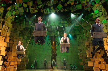 The Royal Shakespeare Company's production of Roald Dahl's Matilda The Musical. Photo by Manuel Harlan