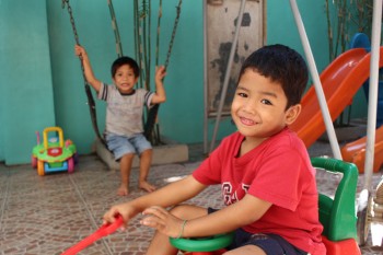 Cast of WICKED Manila visit Gentle Hands Orphanage