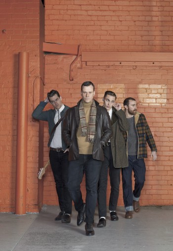 Jeremy Davidson, Sam Haft, Eamon Farren, Josh McConville. Image by Ingvar Kenne.