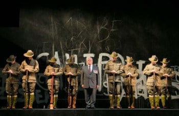 Black Diggers by Queensland Theatre Company. [image: Jamie Williams]