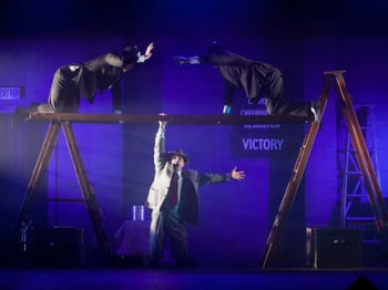 The 39 Steps by Hit Productions. Image by Belinda Strodder