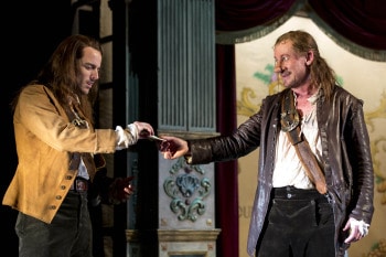 Chris Ryan and Richard Roxburgh. Photo by Brett Boardman.