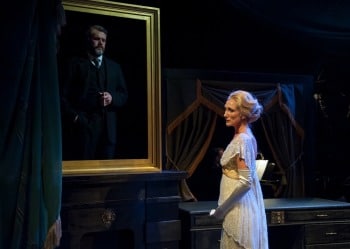Edward (Phillip Lowe) and Louise (Chloe Dallimore) in Beyond Desire. Image by Oliver Toth