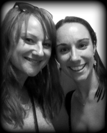 Marika Aubrey and Erin James
