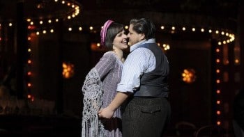 Maija Kovalevska and Diego Torre in La boheme. Photo by Branco Gaica.