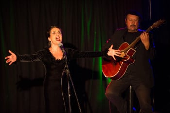 Winner Michaela Burger with Greg Wain. Photo by Kurt Sneddon/blueprint studios.