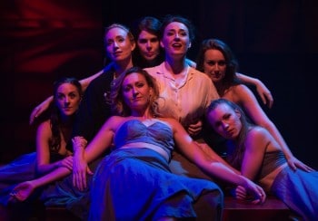 The cast of Loving Repeating at Chapel off Chapel. Image by James Terry