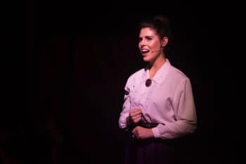 Caitlin Berry stars in Loving Repeating. Image by James Terry