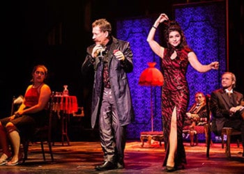 The Conjuress - Jinger Leigh with The Showman. Photo supplied.