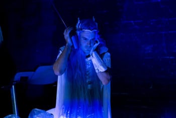Nick Coyle in Blue Wizard. Image by Lisa Tomasetti.