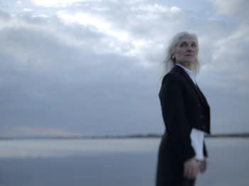 Olwen Foueré in riverrun. Photo by Colm Hogan, Adelaide Festival of Arts