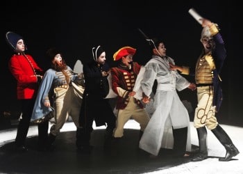 Watch This' production of Pacific Overtures. Image by Jodie Hutchinson.