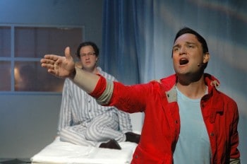 Blake Erickson in A New Brain.