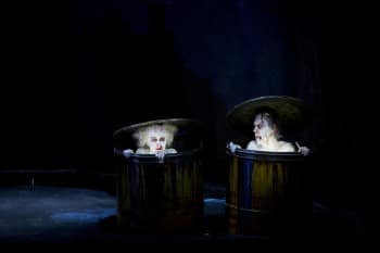 Sarah Peirse and Bruce Spence. Photo by Lisa Tomasetti.