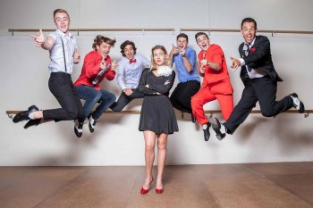 The Hot Shoe Shuffle cast. Photo by Grant Leslie, Perfect Images