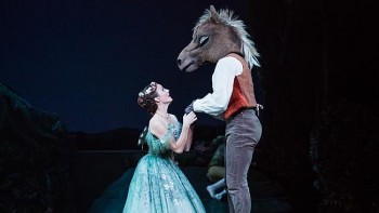 Madeleine Eastoe and Joseph Chapman in The Dream. Photography by Daniel Boud.