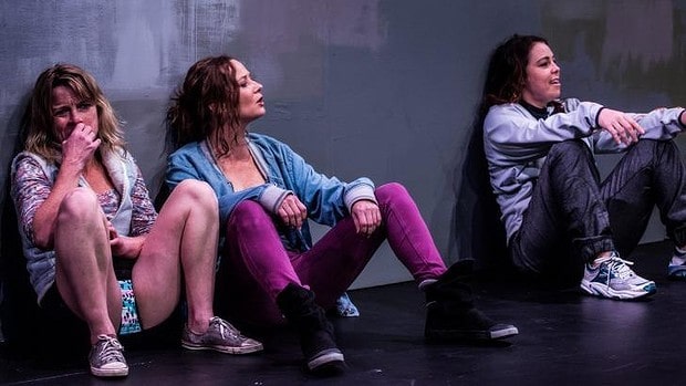 Shit. Nicci Wilkes, Peta Brady and Sarah Ward. Photo by Sebastian Bourges
