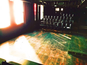 The theatre, KXT, will seat from 75 - 90 audience members.