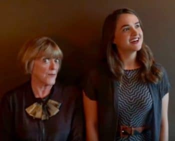 Nancye Hayes and Hilary Cole
