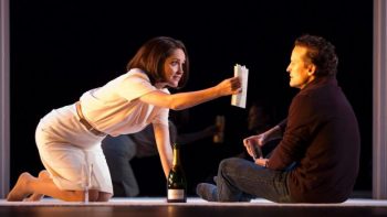 Rose Byrne and Damon Herriman. Photo by Lisa Tomasetti