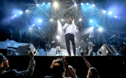 Alfie Boe and Michael Ball. Photo by Christie Goodwin.