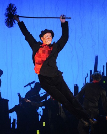 Matt Lee as Bert in Mary Poppins - Photographer David Wyatt Matt Lee as Bert in Mary Poppins - Photographer David Wyatt