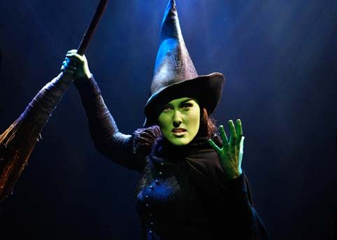 Jemma Rix as Elphaba in Wicked