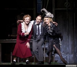 Nancye Hayes, Todd McKenney and Chloe Dallimore in Annie Melbourne - Image by Belinda Strodder (artsphotography.net.au)